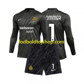 Inter Milan Yann Sommer 1 Målmand Børn 3. Fodboldsæt 2024-25 L/S (+ Korte bukser)